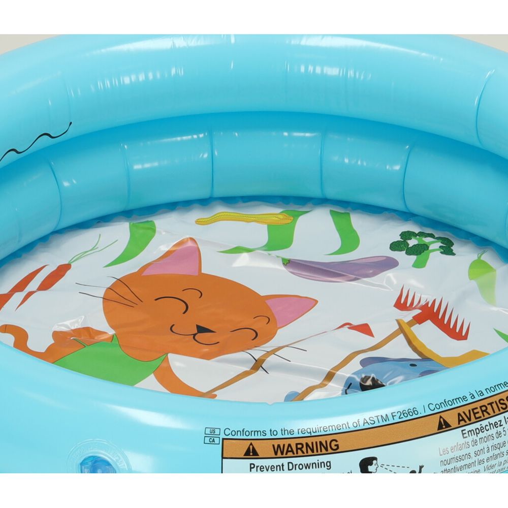BESTWAY 51061 dječji bazen na napuhavanje 61cm plavi slika 8