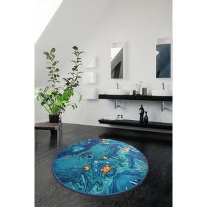 Marbling DJT Multicolor Bathmat