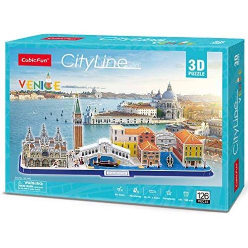 Cubicfun Puzzle City Line Venice Mc269H slika 1