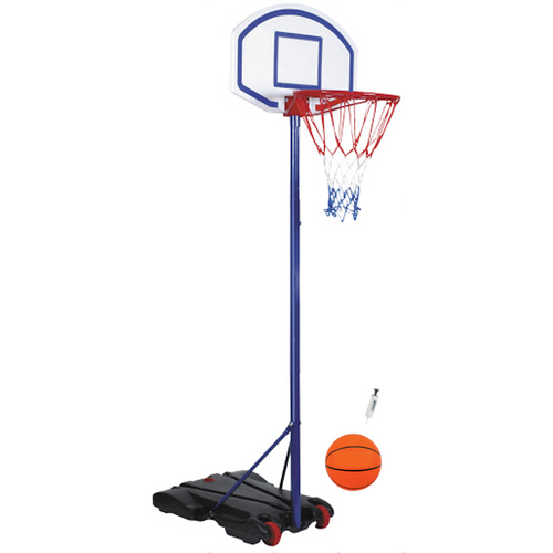 Samostojeći košarkarski koš Legoni Home Star 205 cm s loptom i pumpom slika 1