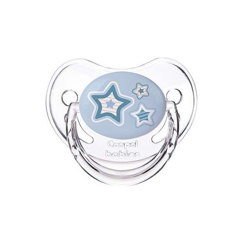 CANPOL BABIES ORTHODONTIC SILIKONSKA VARALICA 0-6M 22/565 "Newborn baby" 1kom - STARS slika 1