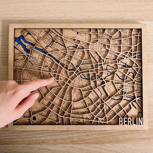 3D mapa grada "Berlin"🇩🇪 slika 2