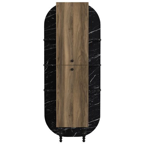 Woody Fashion Polica za knjige, Orah, Nersa - Walnut slika 7