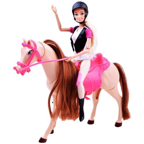 Anlily Lutka jahačica s konjem koji hoda slika 5