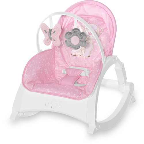 LORELLI ENJOY Njihalica za Bebe Pink Hug (0+mj/do 9kg) slika 1