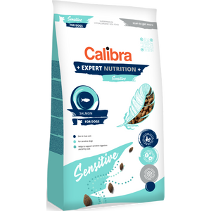 Calibra Dog EN Sensitive Salmon, potpuna i uravnotežena superpremium hipoalergena dehidrirana hrana za odrasle pse s osjetljivom probavom, 2 kg