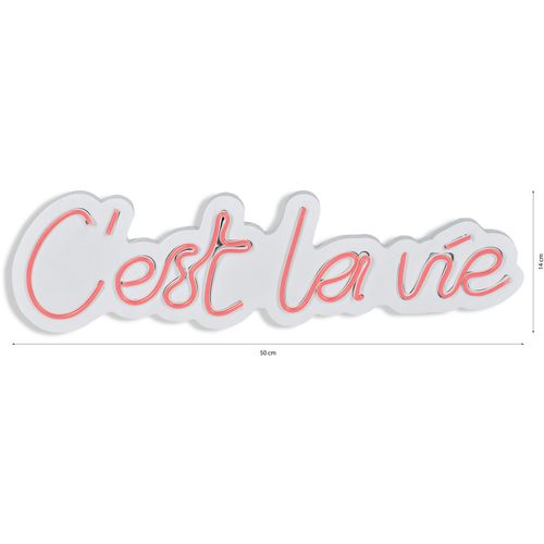 C'est La Vie - Pink Pink Decorative Plastic Led Lighting slika 8