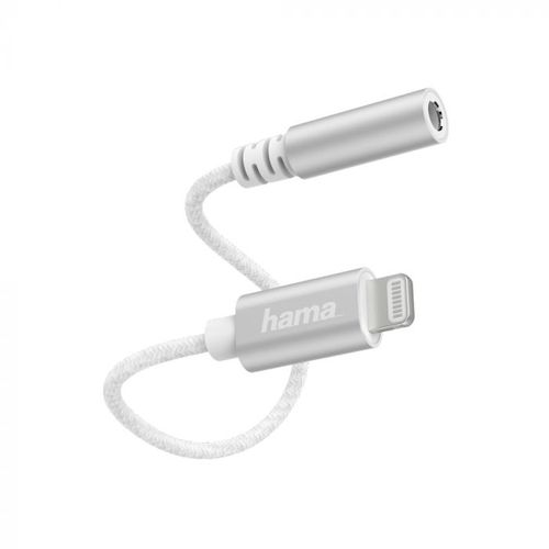 Hama iPhone Lightning Adapter na 3.5mm zenski dzek beli slika 1