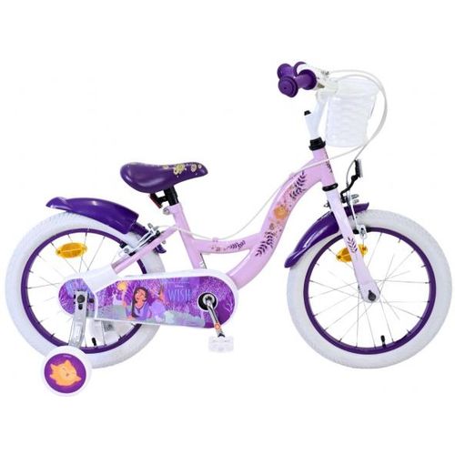Dječji bicikl Disney Wish 16" s dvije ručne kočnice roza slika 1