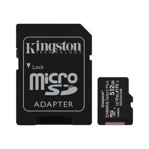 MikroSD memorijska kartica 512GB Kingston SelectPlus klasa10