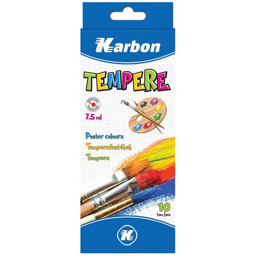 Tempera 1/10 7,5ml KARBON alu tuba kartonska kutija slika 1