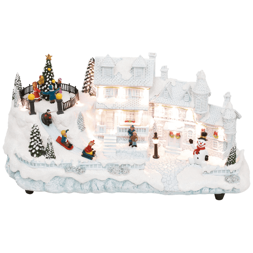 home Dekorativna LED rasvjeta, Diorama, bijela kuća - DRM 16 slika 1
