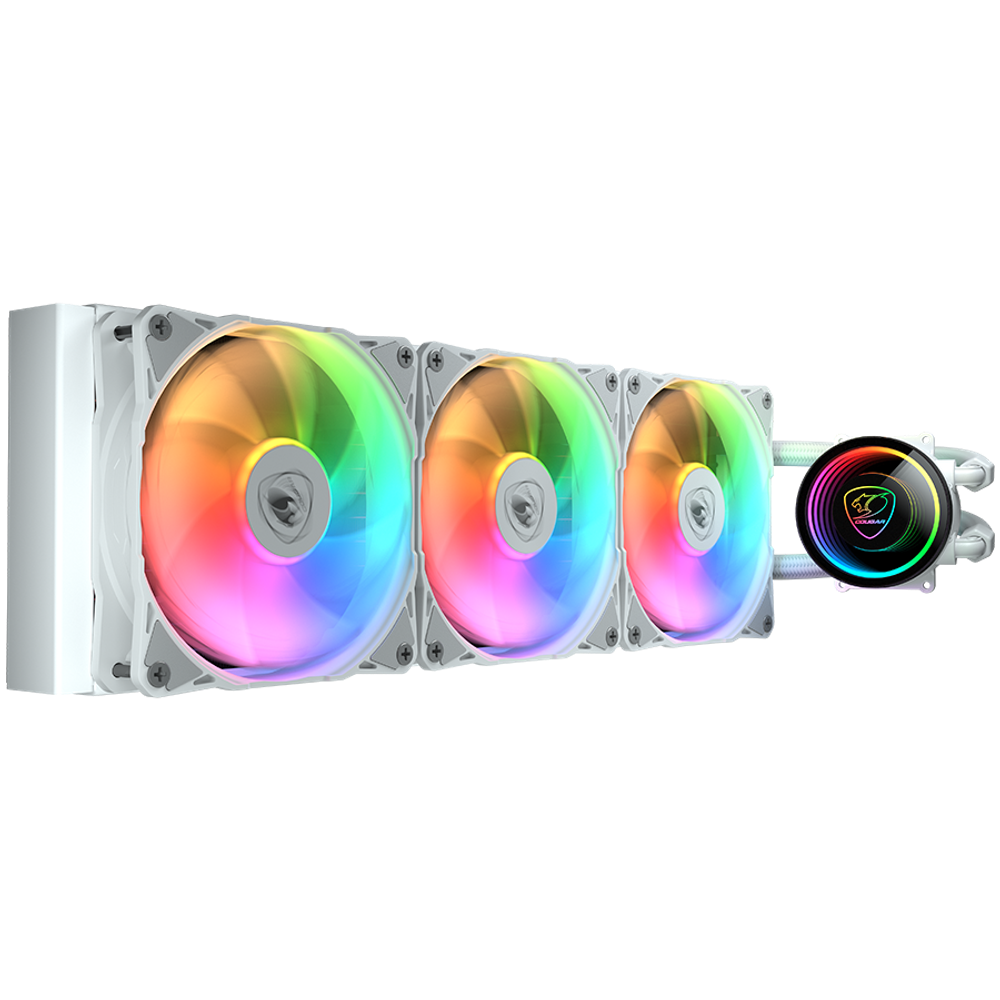 COUGAR AIO Liquid Cooling Poseidon Elite ARGB 360 Bijela slika 2