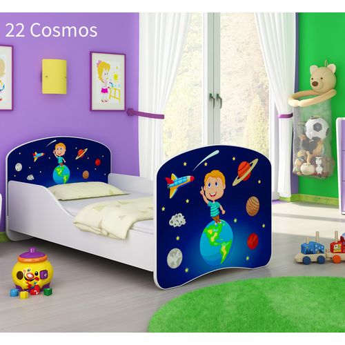 Dječji krevet ACMA s motivom 180x80 cm 22-cosmos slika 1