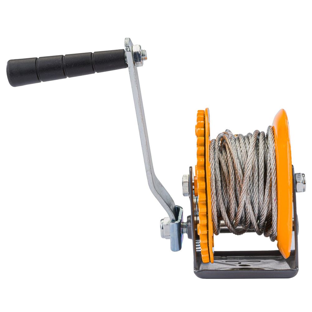 Powermat ručno vitlo s čeličnim užetom 545 kg 10 m PM-WRC-545T slika 2