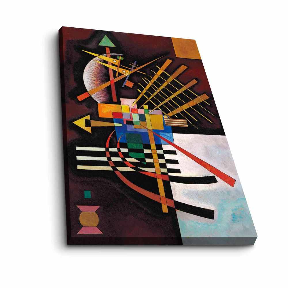 Dekorativna Platnena Slika 'Kandinsky Inspiracija' u Više Boja, 45x70 cm slika 2