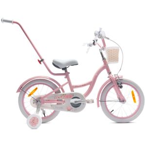 Dječji bicikl guralica Flower 16" rozi