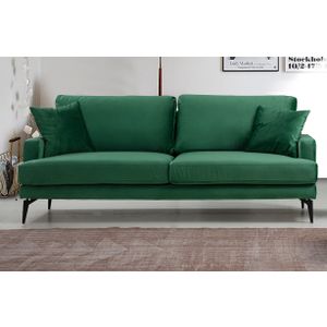 Zeleni Sofa za Tri Osobe Papira