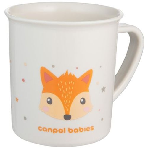 Canpol Babies Šolja 4/413 Cute Animals 170Ml Orange slika 1