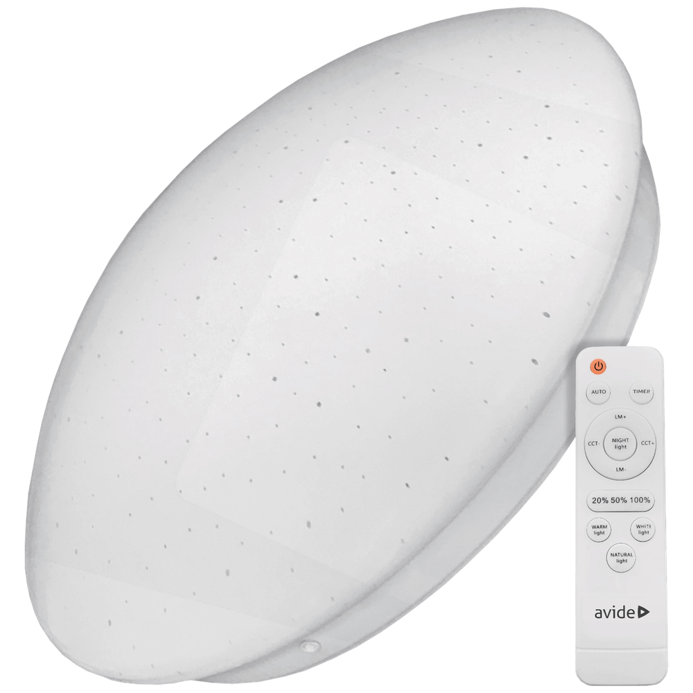 Avide Plafonjera sa daljinskim upravljačem,LED,80W, 4800lm,5000K - ACLOCCT-80W-R-ST slika 1