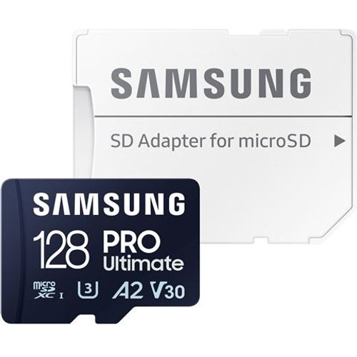 Memorijska kartica SD micro Samsung PRO Ultimate 128GB + Adapter MB-MY128SA/EU slika 1