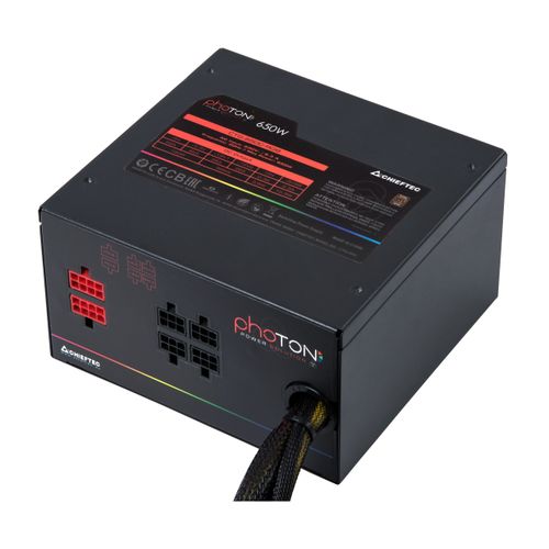 Chieftec Photon Series 650W RGB ATX modularno napajanje slika 3