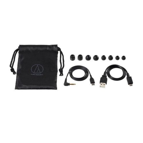 AUDIO-TECHNICA Bežične bubice QuietPoint ATH-ANC100BT (Crne) slika 7