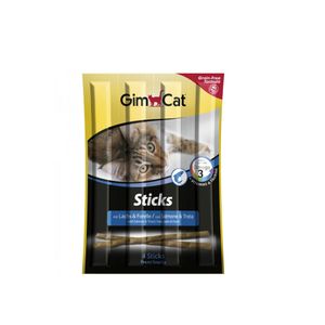 GimCat Sticks Poslastica za mačke Losos i Pastrva Grain Free, 4 kom, 40 g