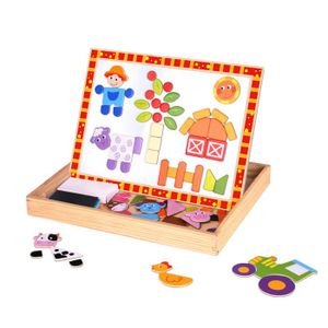 Tooky Toy Magnetne Puzzle Farma TKF014, 85kom