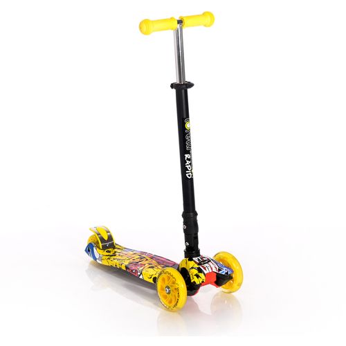 LORELLI RAPID Romobil za Djecu Yelow Graffiti (do 50kg/5god+) slika 2