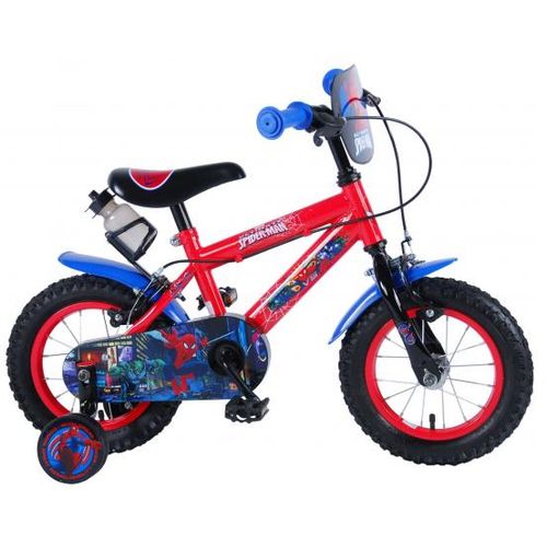 Dječji bicikl Spiderman 12" crveno plavi slika 1