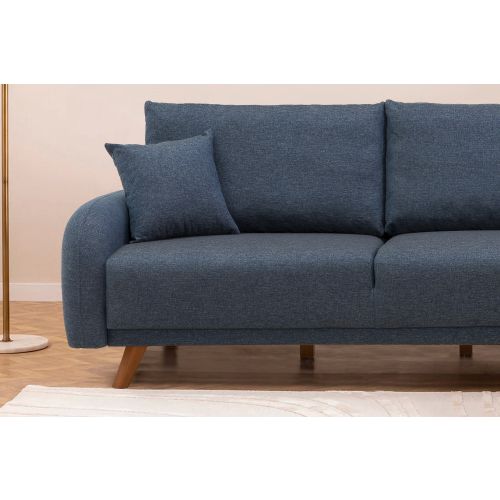 Atelier Del Sofa Hera 2 Ugao - Tamnoplava Ugaona Sofa na Razvlačenje slika 7