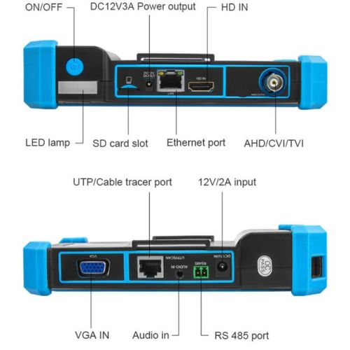 NOYAFA NF-IPC715 testni monitor CCTV, 5.4inc  (8MP CVI/ TVI/ AHD) slika 2