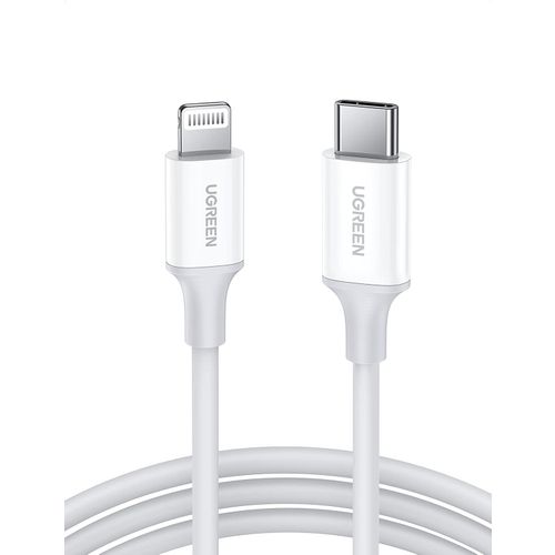 Ugreen USB-C na Lightning kabel, srebrni, 2m slika 1