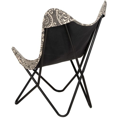 Leptir-stolica od platna s uzorkom slika 25