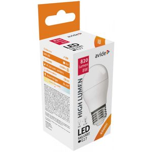 Avide LED SMD mini sijalica E27 820lm G45 4K 8W