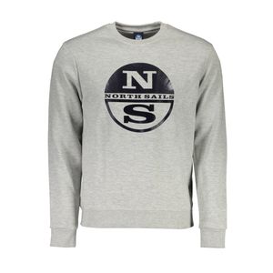 NORTH SAILS SWEATSHIRT WITHOUT ZIP MAN GRAY