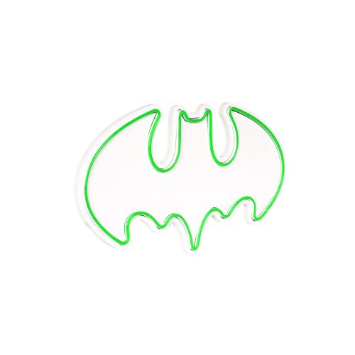 Wallity Ukrasna plastična LED rasvjeta, Batman Bat Light - Green slika 13