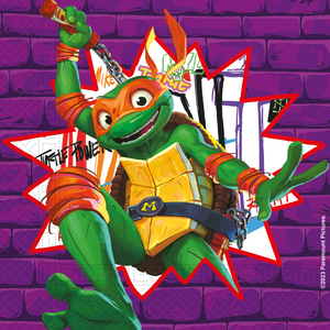 Papirne salvete Teenage Mutant Ninja Turtles 33x33cm, 20kom