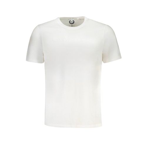 GIAN MARCO VENTURI MEN'S SHORT SLEEVED T-SHIRT WHITE slika 3