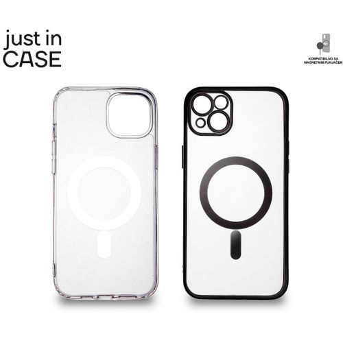 2u1 Extra case MAG MIX paket CRNI za iPhone 14 Plus slika 1