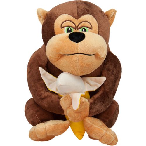 AMEK Plišana igračka Majmun sa bananom 35cm, Smeđi slika 1