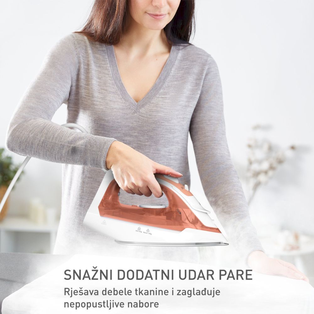 Tefal parno glačalo FV2C40E0 Steam Iron Express Steam slika 2