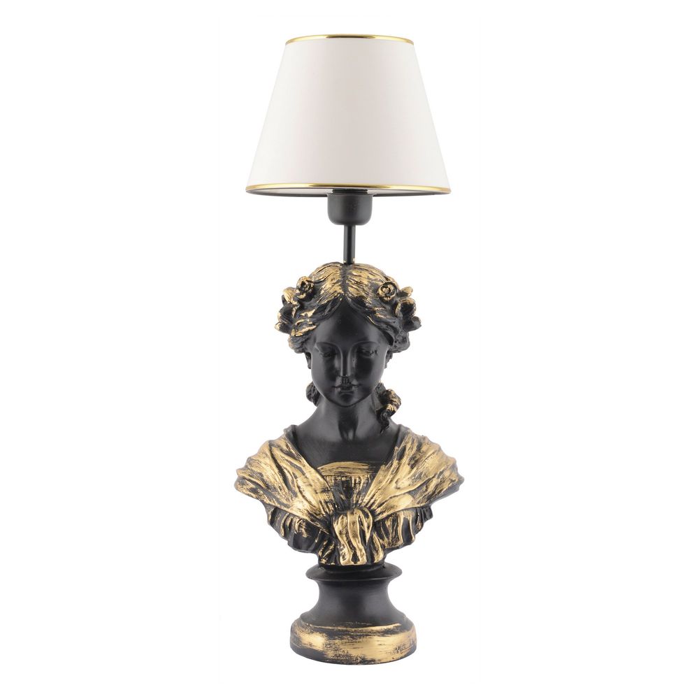 Opelya - Stolna Lampa u Bojama Bijela, Crna i Zlatna slika 4