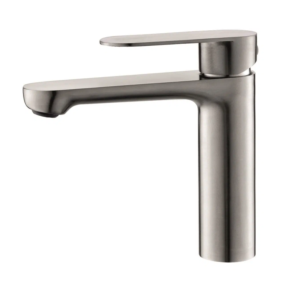 Inter Ceramic slavina za umivaonik marsiliya ss304 mat srebrna slika 1