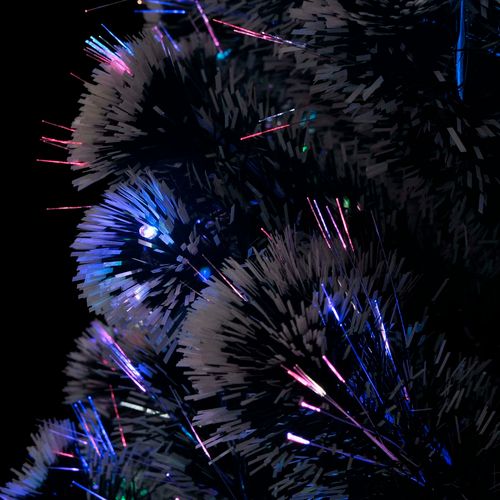 Umjetno božićno drvce sa stalkom LED 150 cm optička vlakna slika 11