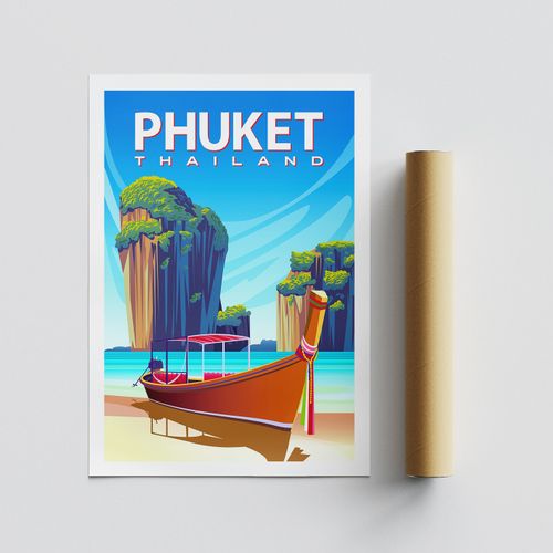 Wallity Poster A3, Phuket - 2024 slika 4