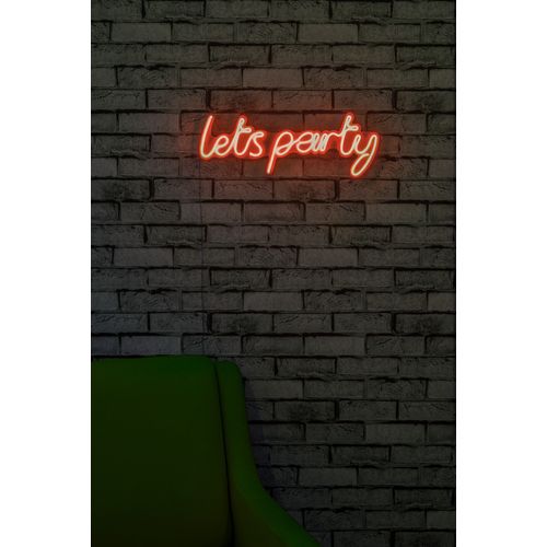 Wallity Ukrasna plastična LED rasvjeta, Lets Party - Red slika 11