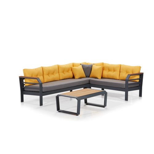 Assento Corner - Yellow, Grey, Black Grey
Yellow
Black Garden Lounge Set slika 1