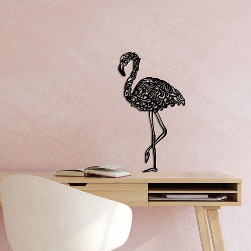 Wallity Metalna zidna dekoracija, Flamingo 18 slika 1